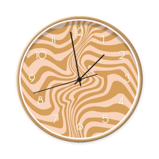 Clock Swirl Caramel