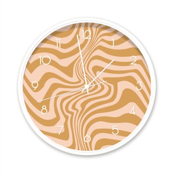 Clock Swirl Caramel