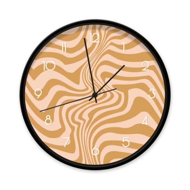 Clock Swirl Caramel