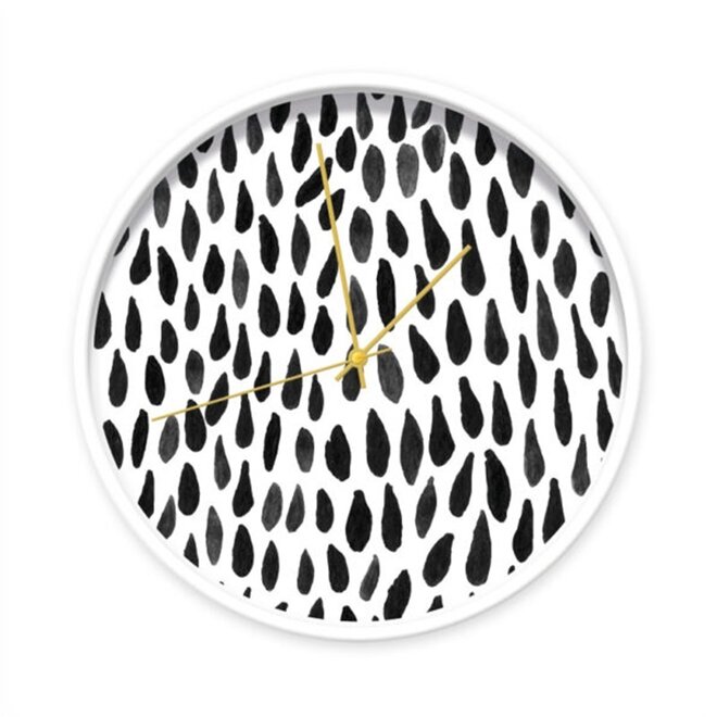 Clock Drops Black