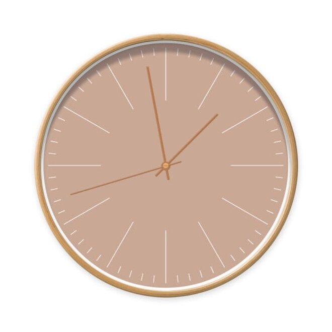 Clock Dark Nude