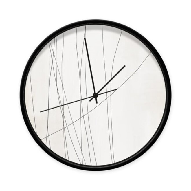 Clock Abstract Lines