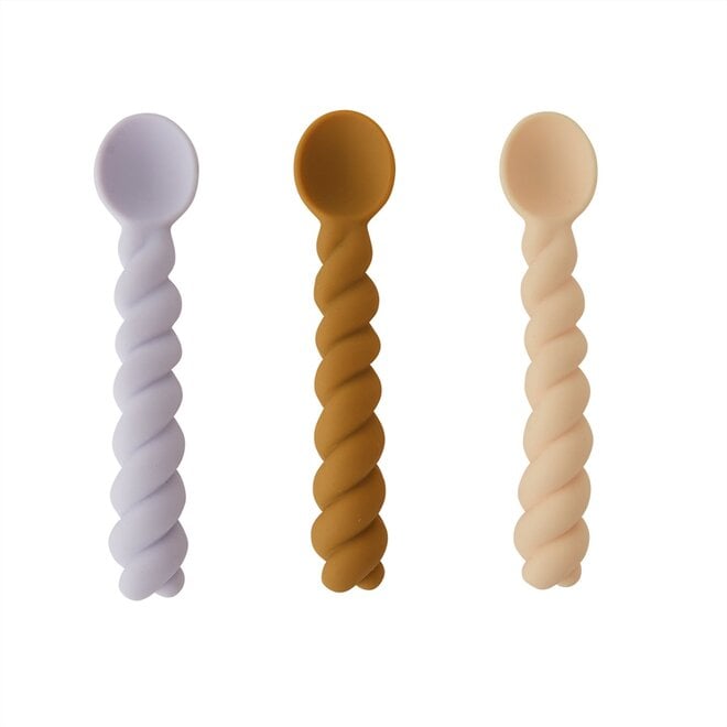 Mellow Spoon - Pack of 3 - Lavender / Vanilla / Light Rubber