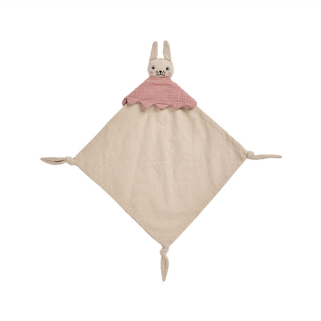 Knuffeldoek Ninka Konijn  Beige