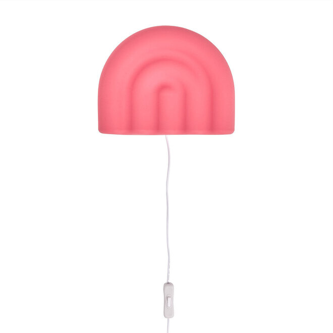 Rainbow Wall Lamp cherry red