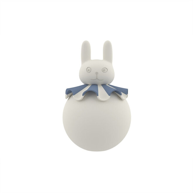 Rabbit Night Light off white / blue