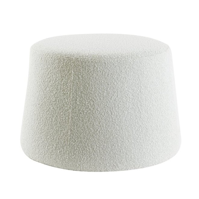 Pouf  LAURYN bouclé cream 38cm