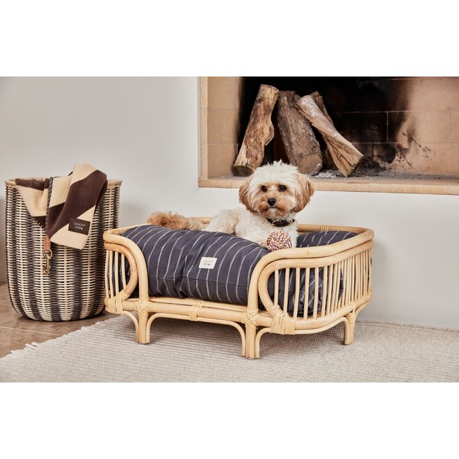 Otto Dog Bed Rattan Small