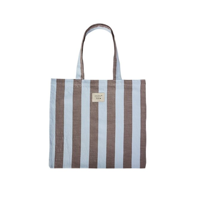 Tote Bag Zoo Iceblue-Choko