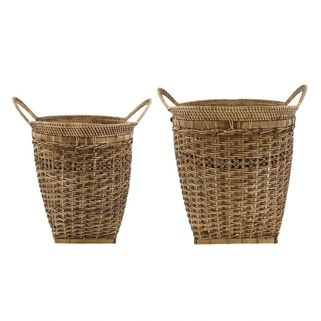 Baskets, Pura, Nature, Set of 2 sizes