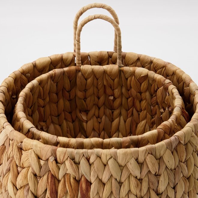 Baskets/Storages, Hang, Natural, Set of 2 sizes
