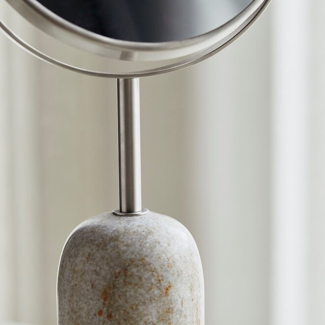 Two-sided mirror, MKMarble, Beige