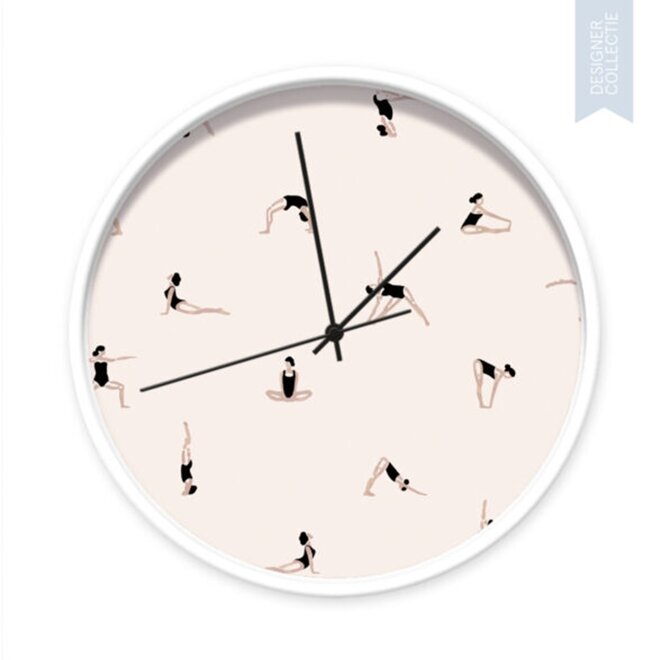 Wall Clock Yoga