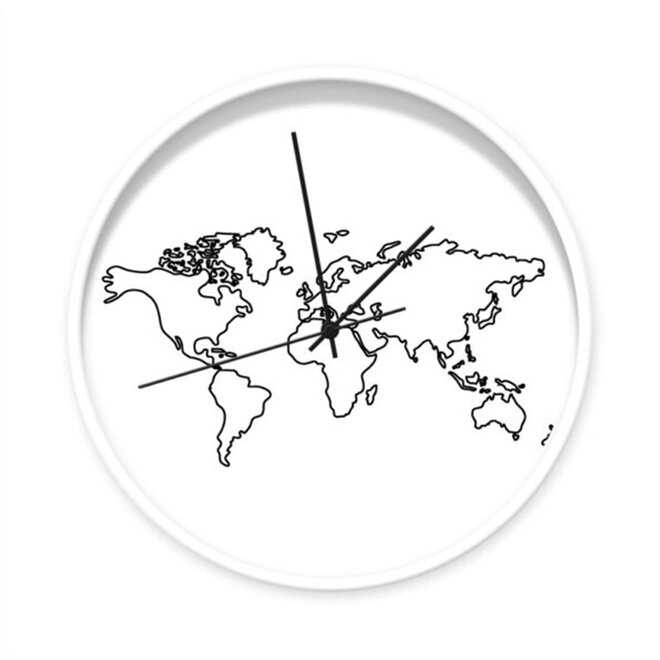 Clock World Map