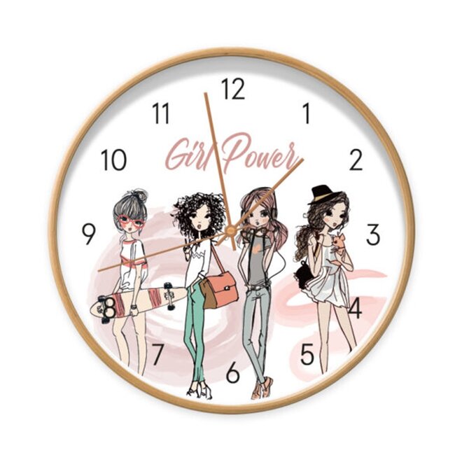 Clock Girl Power