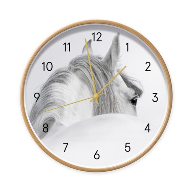 Children's clock White Horse