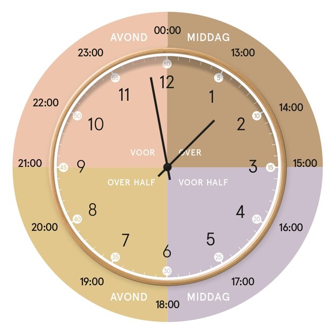 Learning clock Purple Dream