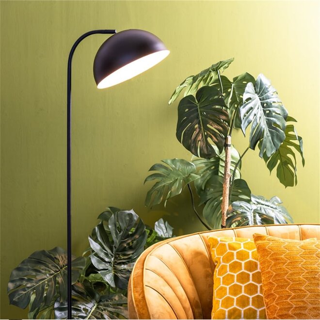 Floor lamp METTE matt black