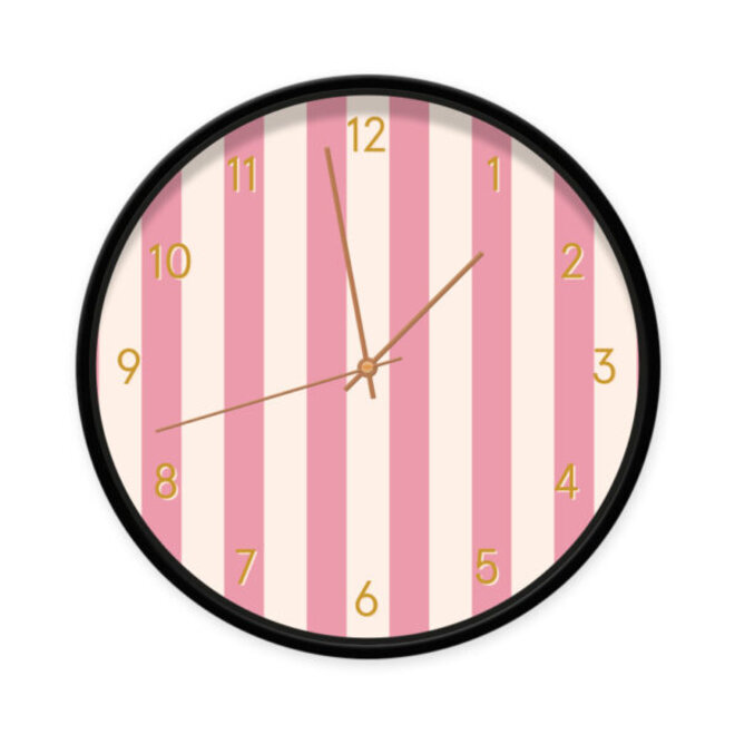 Clock Stripes Bubblegum