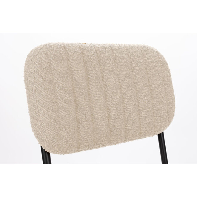 Chair Jake Off White Bouclé