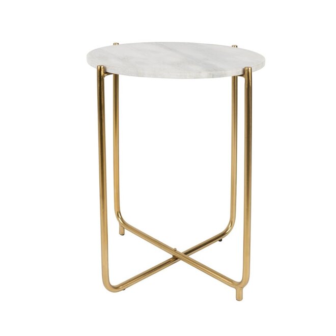 Side Table Timpa Marble White