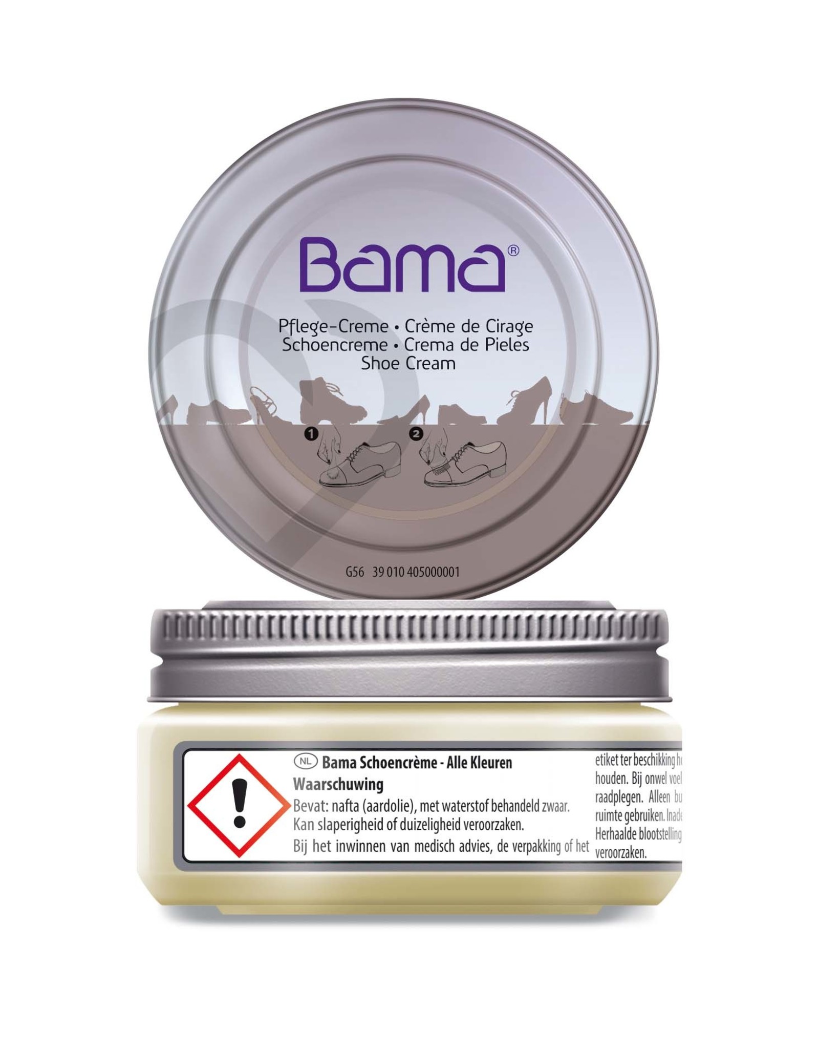 Bama Voedende Schoencrème voor Glad Leer