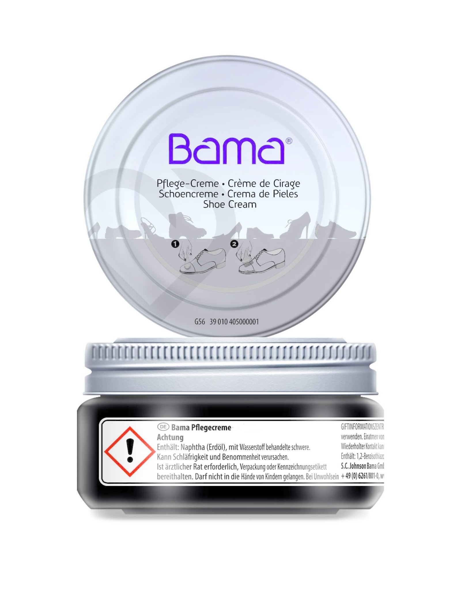 Bama Voedende Schoencrème voor Glad Leer