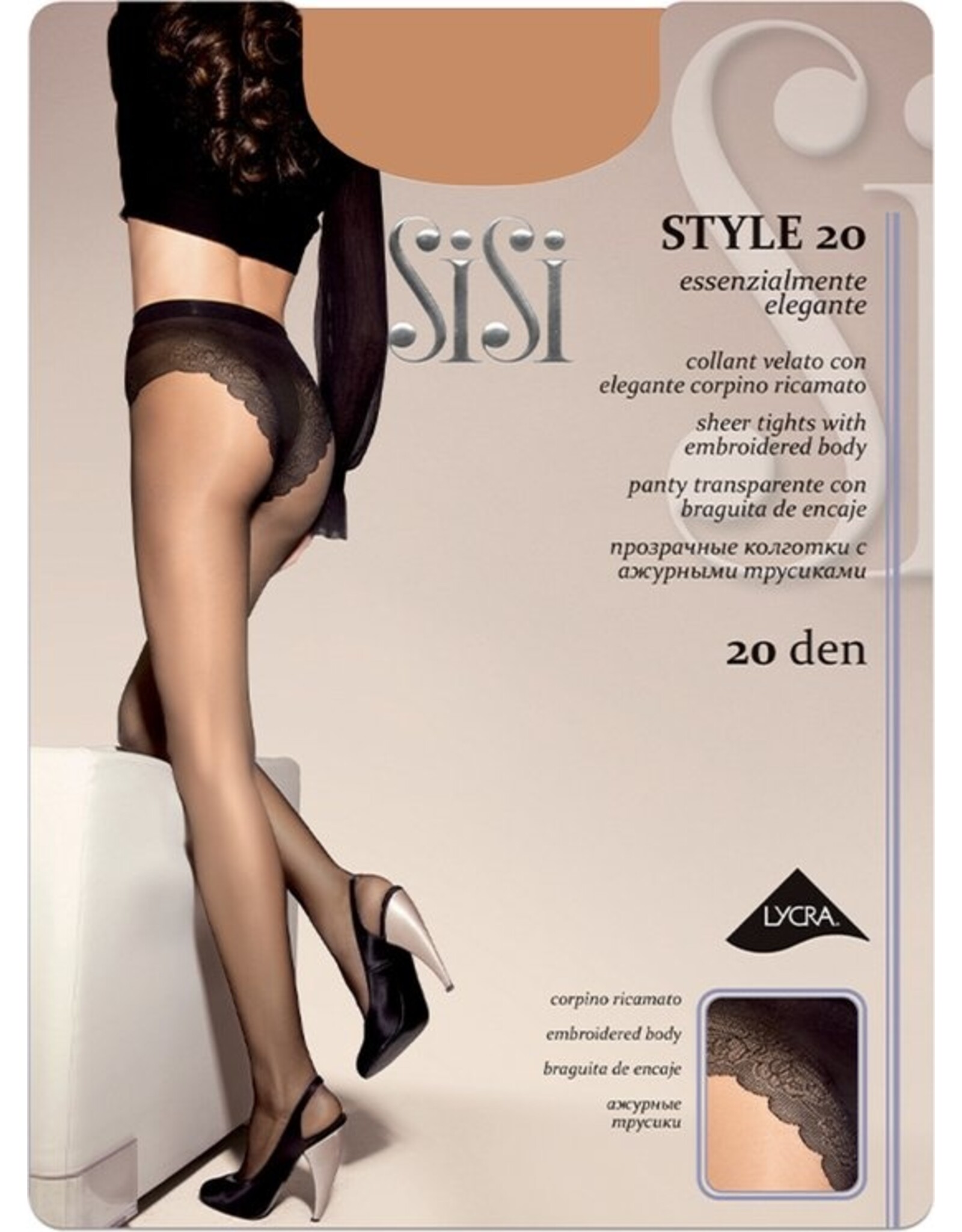 SiSi Style 20 dames panty
