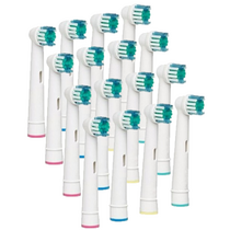 16 Opzetborstels geschikt voor elektrische tandenborstels van Oral-B® (geen verzendkosten)