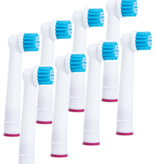 8 Opzetborstels (zacht) voor elektrische Oral-B ® tandenborstels (geen verzendkosten)