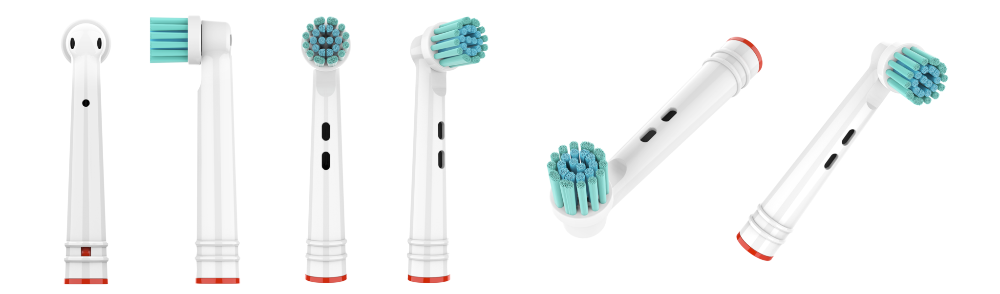 8 Opzetborstels (zacht) voor elektrische Oral-B tandenborstels (geen verzendkosten)