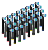 32 Opzetborstels geschikt voor elektrische tandenborstels van Oral-B (Zwart) (+ geen verzendkosten)  - Copy