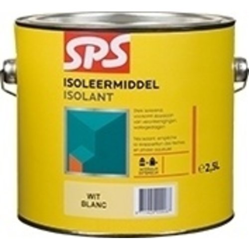 SPS Isoleermiddel Wit Bi/Bu. 2,5 Liter 
