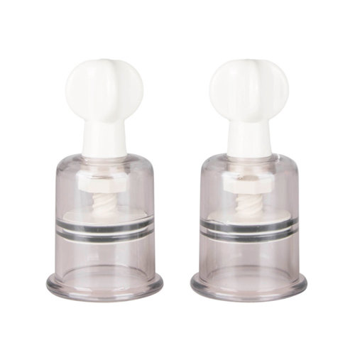 Easytoys Fetish Collection Tepelzuigers 2 Stuks - Medium Easytoys Fetish Collection Tepelzuigers 2 Stuks - Medium