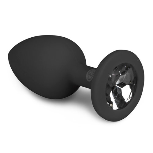 Easytoys Anal Collection Diamond Plug Klein - Zwart Easytoys Anal Collection Diamond Plug Klein - Zwart