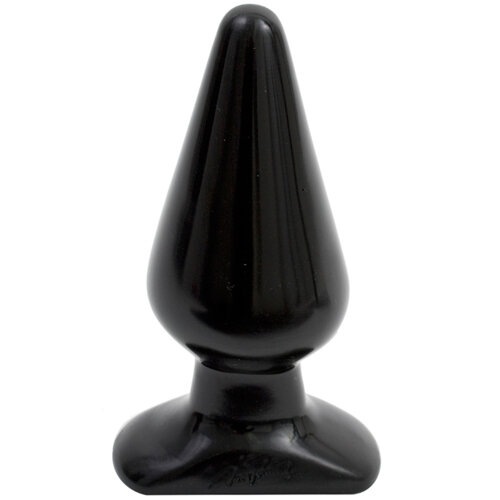 The Classics Classic Butt Plug - Smooth Large - Zwart The Classics Classic Butt Plug - Smooth Large - Zwart