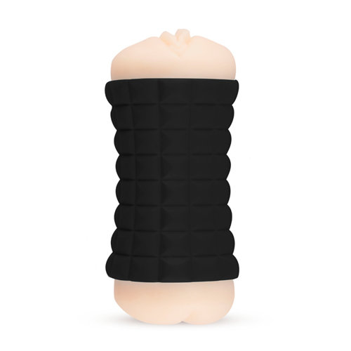 Easytoys Men Only Masturbator Met Siliconen Sleeve - Zwart Easytoys Men Only Masturbator Met Siliconen Sleeve - Zwart