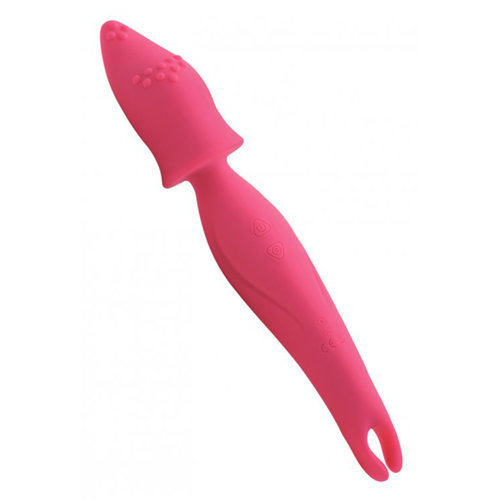 Wand Essentials Dual Diva 2 in 1 Massager - Roze Wand Essentials Dual Diva 2 in 1 Massager - Roze
