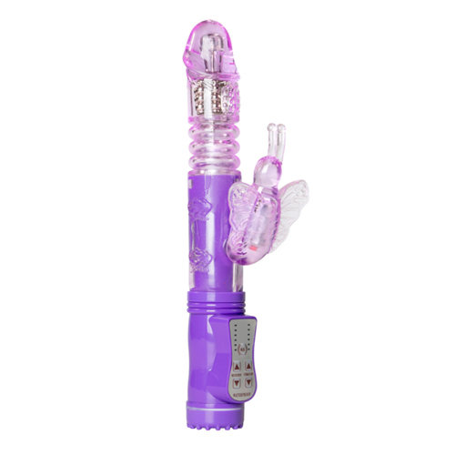 Easytoys Vibe Collection Stotende Butterfly Vibrator - Paars Easytoys Vibe Collection Stotende Butterfly Vibrator - Paars