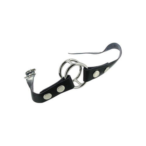 Strict Leather Ball gag met mondring Strict Leather Ball gag met mondring