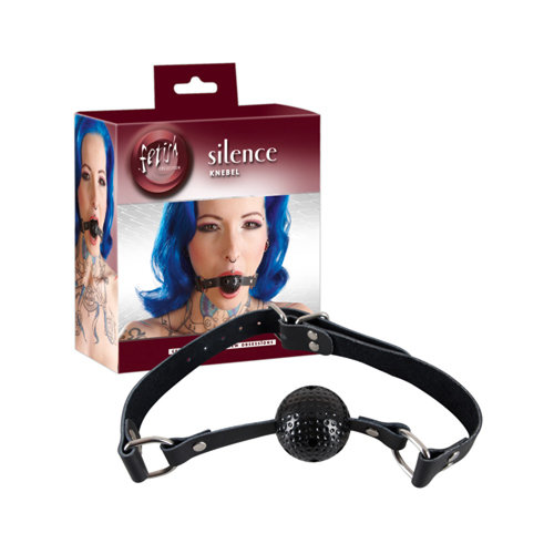 Fetish Collection Ball Gag - Zwart Fetish Collection Ball Gag - Zwart