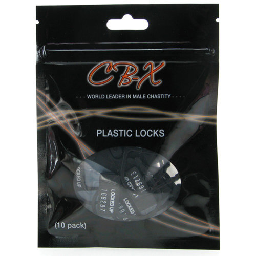 CB-X CB-X Plastic Hangslotjes - 10 Stuks CB-X CB-X Plastic Hangslotjes - 10 Stuks