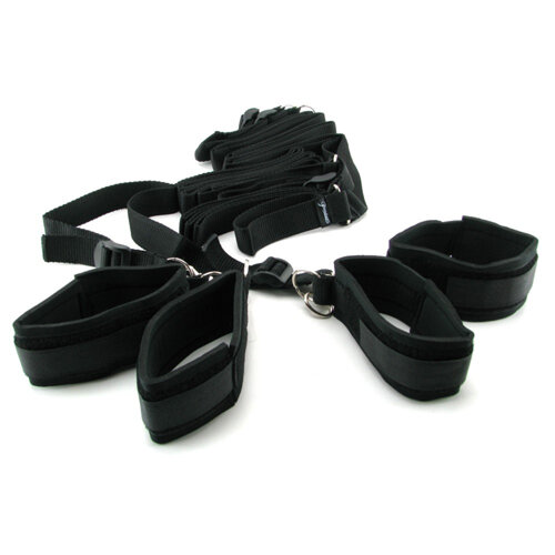 Fetish Fantasy Series Fetish Fantasy Bed Restraint Bondage Kit Fetish Fantasy Series Fetish Fantasy Bed Restraint Bondage Kit