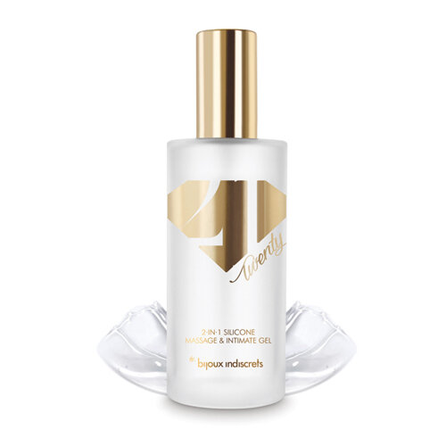 Bijoux Indiscrets Twenty One 2in1 Massage Gel 100ml Bijoux Indiscrets Twenty One 2in1 Massage Gel 100ml