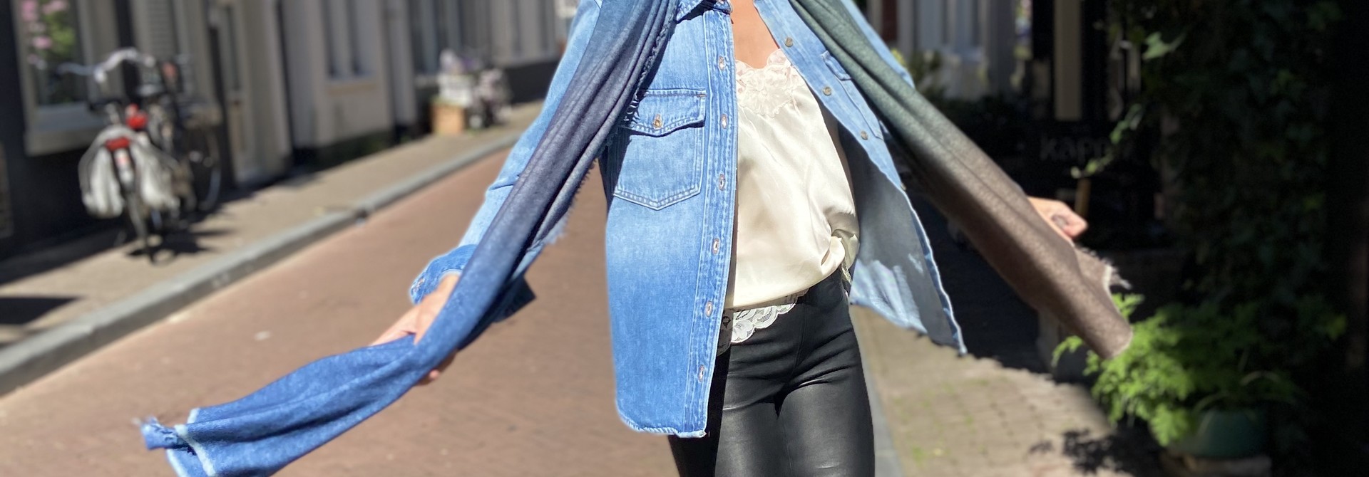Denim blouse Frame