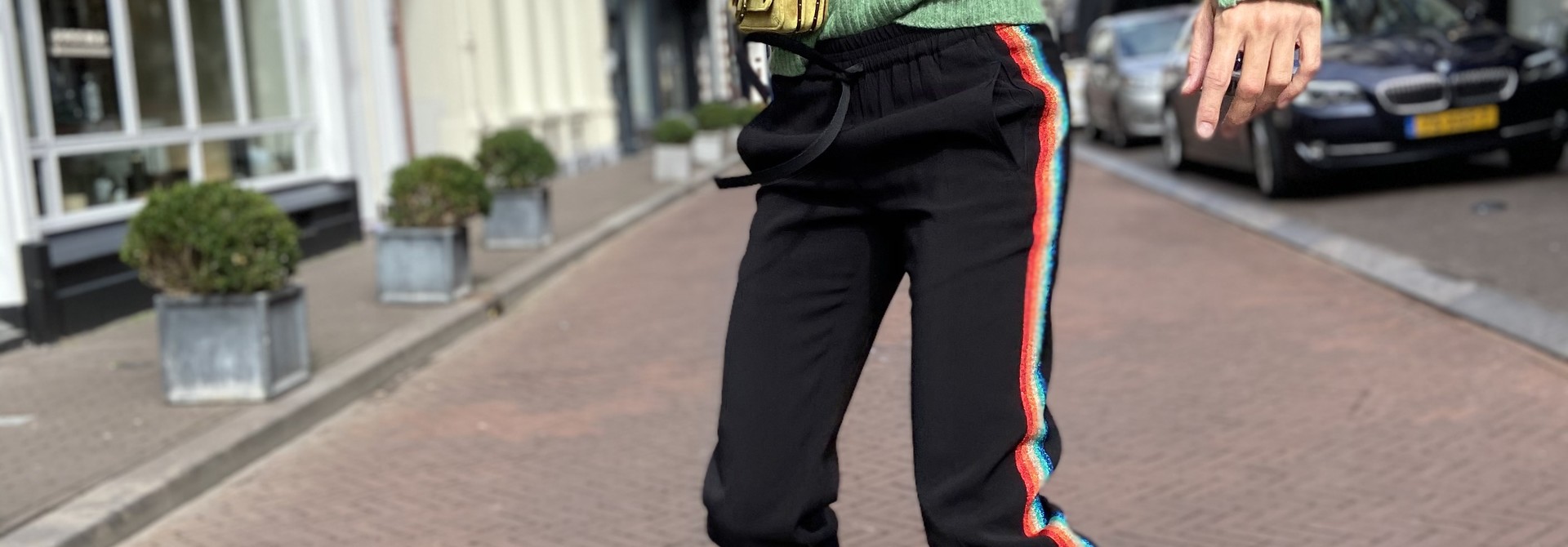 Broek POEME RAINBOW PANTALON