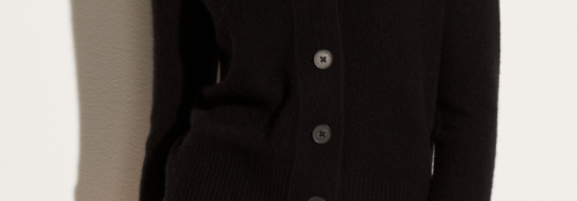 Shrunken Button Cardigan
