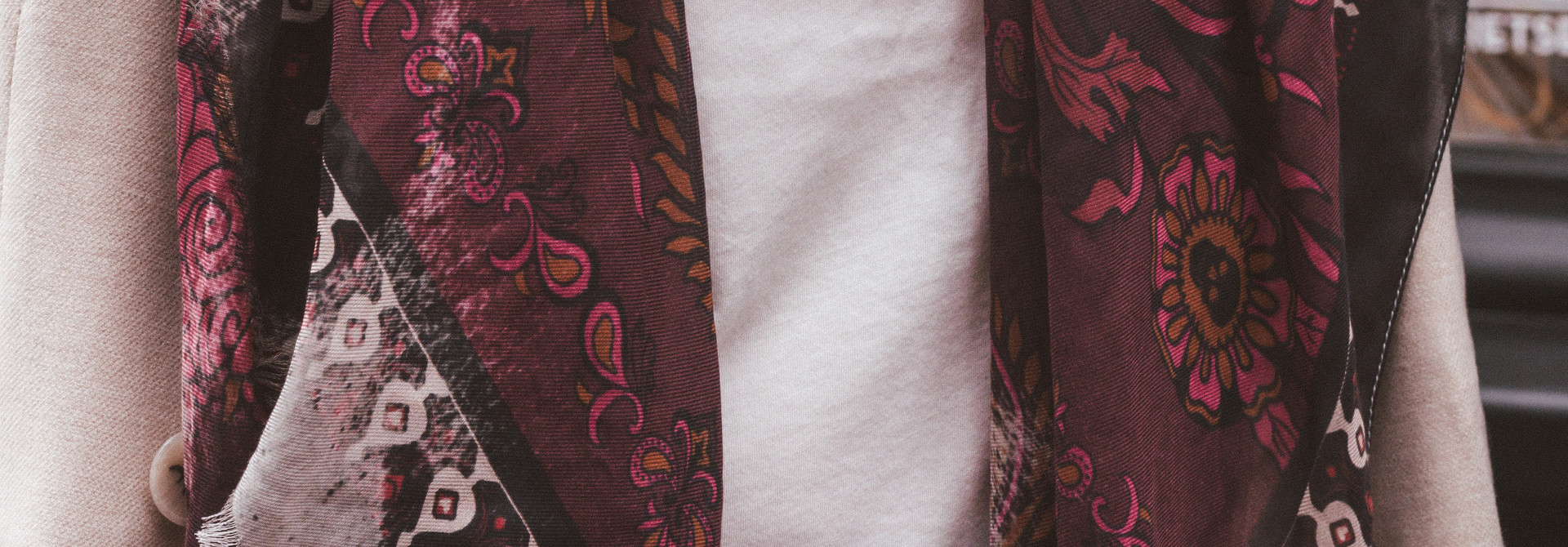 Sjaal Maxy Bleached Modal