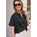 Vince Vince V8254-12658 Drapey Stripe Shirred Blouse Vince Vince V8254-12658 Drapey Stripe Shirred Blouse