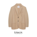 Anine Bing Anine Bing A-01-7073-220 Quinn Blazer - SAND Anine Bing Anine Bing A-01-7073-220 Quinn Blazer - SAND